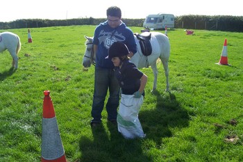 Sack race