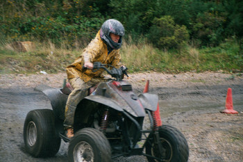 quad biking north wales